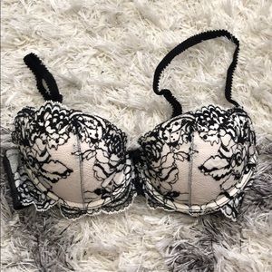 VS corset/balconet push up bra